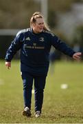 13 March 2022; Leinster Rugby Women Development Officier Mary Healy during the Leinster Rugby TAG4 Everymum Tournament at Clane RFC in Clane, Kildare. Photo by Harry Murphy/Sportsfile