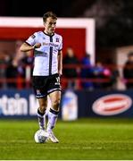11 March 2022; Greg Sloggett of Dundalk during the SSE Airtricity League Premier Division match between Shelbourne and Dundalk at Tolka Park in Dublin. Photo by Eóin Noonan/Sportsfile