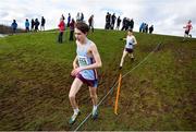 12 March 2022; Tom McMahon of St Michael's College, Enniskillen, Fermanagh, competing in the junior boys 3500m during the Irish Life Health All-Ireland Schools Cross Country at the City of Belfast Mallusk Playing Fields in Belfast. Photo by Ramsey Cardy/Sportsfile