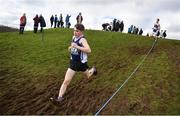 12 March 2022; Alexander Danjou of Seamount College Kinvara, Galway, competing in the junior boys 3500m during the Irish Life Health All-Ireland Schools Cross Country at the City of Belfast Mallusk Playing Fields in Belfast. Photo by Ramsey Cardy/Sportsfile