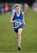12 March 2022; Jack Dilleen of St Flannans Ennis, Clare, competing in the junior boys 3500m during the Irish Life Health All-Ireland Schools Cross Country at the City of Belfast Mallusk Playing Fields in Belfast. Photo by Ramsey Cardy/Sportsfile