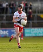 13 March 2022; Richie Donnelly of Tyrone during the Allianz Football League Division 1 match between Tyrone and Dublin at O'Neill's Healy Park in Omagh, Tyrone. Photo by Ray McManus/Sportsfile