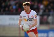 13 March 2022; Conor Meyler of Tyrone during the Allianz Football League Division 1 match between Tyrone and Dublin at O'Neill's Healy Park in Omagh, Tyrone. Photo by Ray McManus/Sportsfile