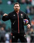 12 March 2022; England attack coach Martin Gleeson before the Guinness Six Nations Rugby Championship match between England and Ireland at Twickenham Stadium in London, England. Photo by Brendan Moran/Sportsfile