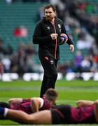 12 March 2022; England attack coach Martin Gleeson before the Guinness Six Nations Rugby Championship match between England and Ireland at Twickenham Stadium in London, England. Photo by Brendan Moran/Sportsfile