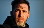 14 March 2022; Shamrock Rovers manager Stephen Bradley before the SSE Airtricity League Premier Division match between Dundalk and Shamrock Rovers at Oriel Park in Dundalk, Louth. Photo by Ben McShane/Sportsfile
