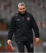 14 March 2022; Bohemians manager Keith Long before the SSE Airtricity League Premier Division match between Bohemians and Shelbourne at Dalymount Park in Dublin. Photo by Brendan Moran/Sportsfile