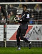 14 March 2022; St Patrick's Athletic goalkeeper Joseph Anang during the SSE Airtricity League Premier Division match between St Patrick's Athletic and UCD at Richmond Park in Dublin. Photo by Piaras Ó Mídheach/Sportsfile
