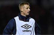14 March 2022; Eoin Doyle of St Patrick's Athletic in the warm-up before the SSE Airtricity League Premier Division match between St Patrick's Athletic and UCD at Richmond Park in Dublin. Photo by Piaras Ó Mídheach/Sportsfile