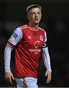 14 March 2022; Chris Forrester of St Patrick's Athletic during the SSE Airtricity League Premier Division match between St Patrick's Athletic and UCD at Richmond Park in Dublin. Photo by Piaras Ó Mídheach/Sportsfile