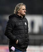 11 March 2022; Finn Harps manager Ollie Horgan during the SSE Airtricity League Premier Division match between Finn Harps and St Patrick's Athletic at Finn Park in Ballybofey, Donegal. Photo by Ramsey Cardy/Sportsfile