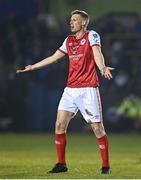 11 March 2022; Eoin Doyle of St Patrick's Athletic during the SSE Airtricity League Premier Division match between Finn Harps and St Patrick's Athletic at Finn Park in Ballybofey, Donegal. Photo by Ramsey Cardy/Sportsfile