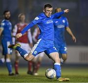 11 March 2022; Ryan Rainey of Finn Harps during the SSE Airtricity League Premier Division match between Finn Harps and St Patrick's Athletic at Finn Park in Ballybofey, Donegal. Photo by Ramsey Cardy/Sportsfile