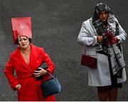 16 March 2022; Racegoers arrive for day two of the Cheltenham Racing Festival at Prestbury Park in Cheltenham, England. Photo by David Fitzgerald/Sportsfile