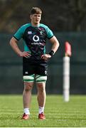 16 March 2022; Joe McCarthy during Ireland rugby squad training at Carton House in Maynooth, Kildare. Photo by Piaras Ó Mídheach/Sportsfile