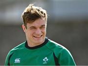 16 March 2022; Josh van der Flier arrives for Ireland rugby squad training at Carton House in Maynooth, Kildare. Photo by Piaras Ó Mídheach/Sportsfile