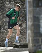 16 March 2022; Garry Ringrose arrives for Ireland rugby squad training at Carton House in Maynooth, Kildare. Photo by Piaras Ó Mídheach/Sportsfile