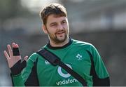 16 March 2022; Iain Henderson arrives for Ireland rugby squad training at Carton House in Maynooth, Kildare. Photo by Piaras Ó Mídheach/Sportsfile