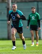 16 March 2022; James Lowe during Ireland rugby squad training at Carton House in Maynooth, Kildare. Photo by Piaras Ó Mídheach/Sportsfile