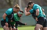 16 March 2022; Rob Herring, centre, during Ireland rugby squad training at Carton House in Maynooth, Kildare. Photo by Piaras Ó Mídheach/Sportsfile