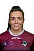 15 March 2022; Chloe Singleton poses for a portrait during a Galway WFC squad portrait session at Spóirtlann an Chaisleáin Ghearr in Galway. Photo by Eóin Noonan/Sportsfile