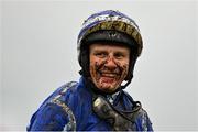 16 March 2022; Jockey Paul Townend, on Energumene, after winning the Betway Queen Mother Champion Chase on day two of the Cheltenham Racing Festival at Prestbury Park in Cheltenham, England. Photo by Seb Daly/Sportsfile