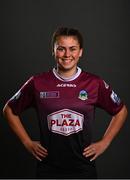 15 March 2022; Jenna Slattery poses for a portrait during a Galway WFC squad portrait session at Spóirtlann an Chaisleáin Ghearr in Galway. Photo by Eóin Noonan/Sportsfile