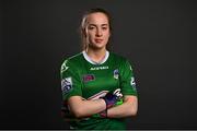15 March 2022; Abbiegayle Ronayne poses for a portrait during a Galway WFC squad portrait session at Spóirtlann an Chaisleáin Ghearr in Galway. Photo by Eóin Noonan/Sportsfile