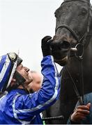 16 March 2022; Jockey Paul Townend and Energumene after winning the Betway Queen Mother Champion Chase on day two of the Cheltenham Racing Festival at Prestbury Park in Cheltenham, England. Photo by David Fitzgerald/Sportsfile
