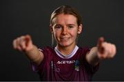 15 March 2022; Saoirse Healy poses for a portrait during a Galway WFC squad portrait session at Spóirtlann an Chaisleáin Ghearr in Galway. Photo by Eóin Noonan/Sportsfile