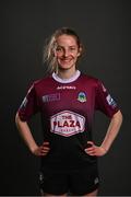 15 March 2022; Abbie Callanan poses for a portrait during a Galway WFC squad portrait session at Spóirtlann an Chaisleáin Ghearr in Galway. Photo by Eóin Noonan/Sportsfile