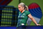 17 March 2022; Molly Scott of Ireland during the official team training session ahead of the World Indoor Athletics Championships at the Štark Arena in Belgrade, Serbia. Photo by Sam Barnes/Sportsfile