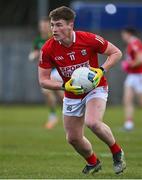 13 March 2022; Fionn Herlihy of Cork during the Allianz Football League Division 2 match between Meath and Cork at Páirc Táilteann in Navan, Meath. Photo by Brendan Moran/Sportsfile