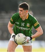 13 March 2022; Jason Scully of Meath during the Allianz Football League Division 2 match between Meath and Cork at Páirc Táilteann in Navan, Meath. Photo by Brendan Moran/Sportsfile