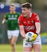 13 March 2022; Fionn Herlihy of Cork during the Allianz Football League Division 2 match between Meath and Cork at Páirc Táilteann in Navan, Meath. Photo by Brendan Moran/Sportsfile