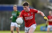 13 March 2022; Fionn Herlihy of Cork during the Allianz Football League Division 2 match between Meath and Cork at Páirc Táilteann in Navan, Meath. Photo by Brendan Moran/Sportsfile