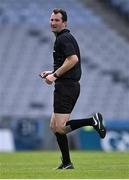 17 March 2022; Referee Paul Faloon during the Masita GAA Football All Ireland Post Primary Schools Hogan Cup Final match between Naas CBS, Kildare, and St Brendan's College Killarney, Kerry, at Croke Park in Dublin. Photo by Piaras Ó Mídheach/Sportsfile