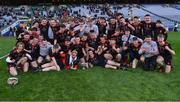 17 March 2022; Ardscoil Rís players celebrate with the cup after their victory in the Masita GAA Hurling All Ireland Post Primary Schools Croke Cup Final match between Ardscoil Rís, Limerick, and St Kieran’s College, Kilkenny, at Croke Park in Dublin. Photo by Piaras Ó Mídheach/Sportsfile