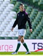 18 March 2022; Jonathan Sexton during the Ireland captain's run at Aviva Stadium in Dublin. Photo by Brendan Moran/Sportsfile