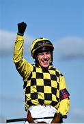 18 March 2022; Jockey Paul Townend after riding State Man to victory in the McCoy Contractors County Handicap Hurdle during day four of the Cheltenham Racing Festival at Prestbury Park in Cheltenham, England. Photo by David Fitzgerald/Sportsfile