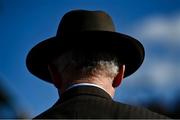 18 March 2022; Trainer Willie Mullins during the McCoy Contractors County Handicap Hurdle on day four of the Cheltenham Racing Festival at Prestbury Park in Cheltenham, England. Photo by David Fitzgerald/Sportsfile
