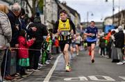 17 March 2022; James Doyle of Oughaval AC, Laois, during the Kia Race Series 5k of Portlaoise in Laois. Photo by Ben McShane/Sportsfile