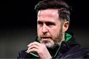 14 March 2022; Shamrock Rovers manager Stephen Bradley before the SSE Airtricity League Premier Division match between Dundalk and Shamrock Rovers at Oriel Park in Dundalk, Louth. Photo by Ben McShane/Sportsfile