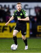 14 March 2022; Sean Hoare of Shamrock Rovers during the SSE Airtricity League Premier Division match between Dundalk and Shamrock Rovers at Oriel Park in Dundalk, Louth. Photo by Ben McShane/Sportsfile