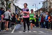 17 March 2022; Sarah Murrell of Portlaoise AC, Laois, during the Kia Race Series 5k of Portlaoise in Laois. Photo by Ben McShane/Sportsfile