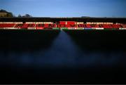 18 March 2022; A general view of The Ryan McBride Brandywell Stadium before the SSE Airtricity League Premier Division match between Derry City and St Patrick's Athletic at The Ryan McBride Brandywell Stadium in Derry. Photo by Stephen McCarthy/Sportsfile
