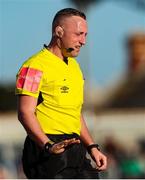 18 March 2022; Referee Alan Patchell during the SSE Airtricity League First Division match between Treaty United and Cork City at Markets Field in Limerick. Photo by Michael P Ryan/Sportsfile