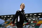 18 March 2022; Sligo Rovers manager Liam Buckley walks the pitch before the SSE Airtricity League Premier Division match between Shamrock Rovers and Sligo Rovers at Tallaght Stadium in Dublin. Photo by Harry Murphy/Sportsfile