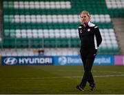 18 March 2022; Sligo Rovers manager Liam Buckley walks the pitch before the SSE Airtricity League Premier Division match between Shamrock Rovers and Sligo Rovers at Tallaght Stadium in Dublin. Photo by Harry Murphy/Sportsfile