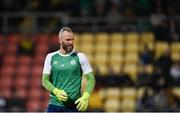 18 March 2022; Shamrock Rovers goalkeeper Alan Mannus before the SSE Airtricity League Premier Division match between Shamrock Rovers and Sligo Rovers at Tallaght Stadium in Dublin. Photo by Harry Murphy/Sportsfile